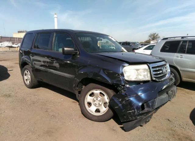 HONDA PILOT 2014 5fnyf4h24eb001997