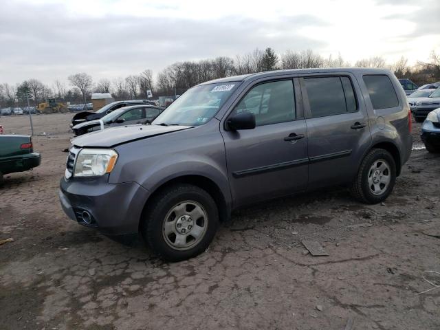 HONDA PILOT LX 2014 5fnyf4h24eb006391