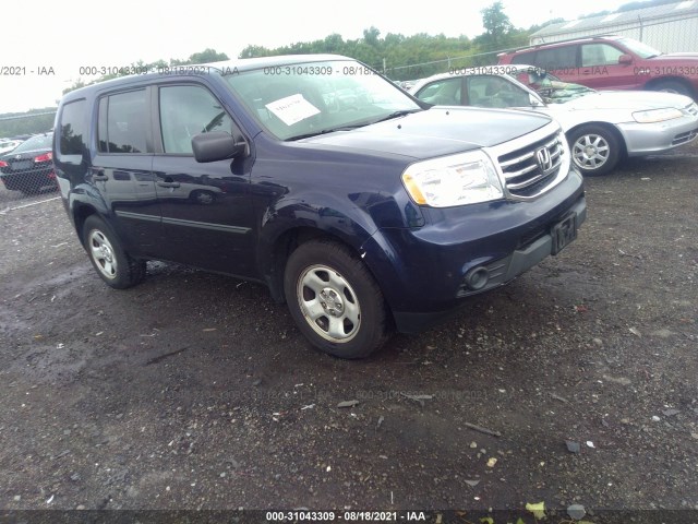 HONDA PILOT 2014 5fnyf4h24eb027063