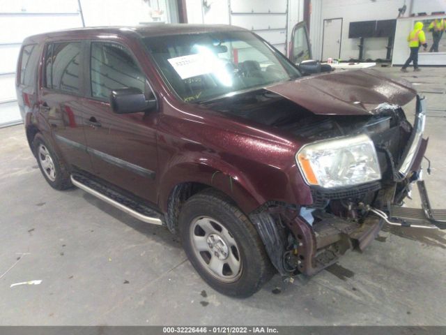 HONDA PILOT 2011 5fnyf4h25bb059757