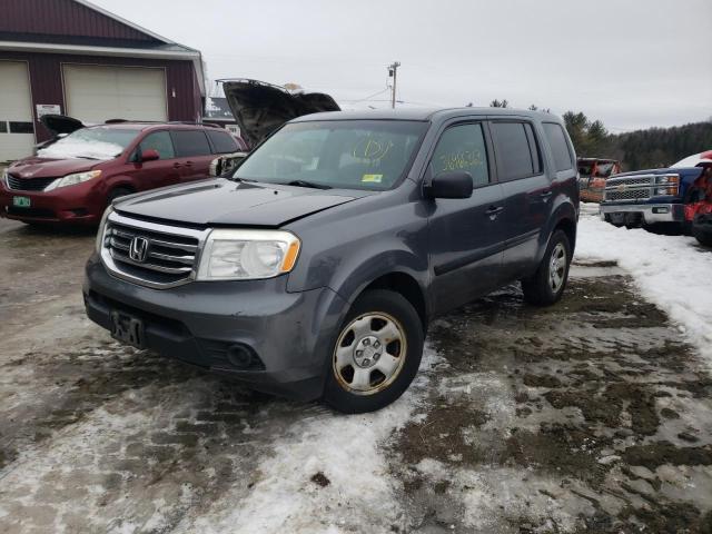 HONDA PILOT LX 2013 5fnyf4h25db002428