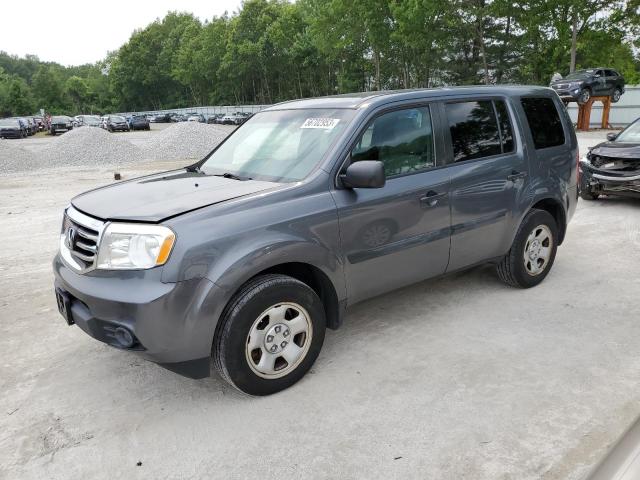 HONDA PILOT LX 2013 5fnyf4h25db011842