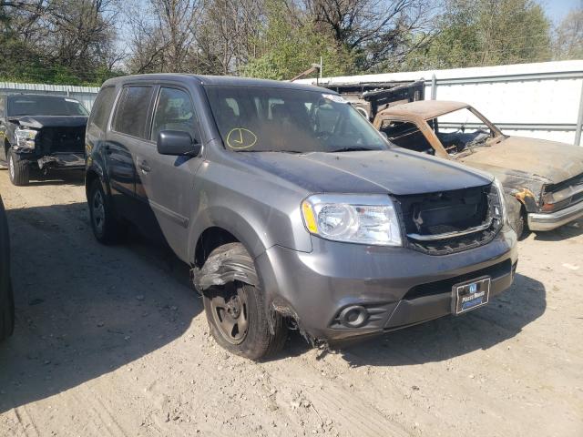 HONDA PILOT LX 2013 5fnyf4h25db013316