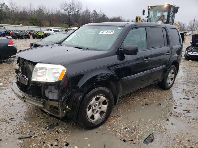 HONDA PILOT LX 2013 5fnyf4h25db016183