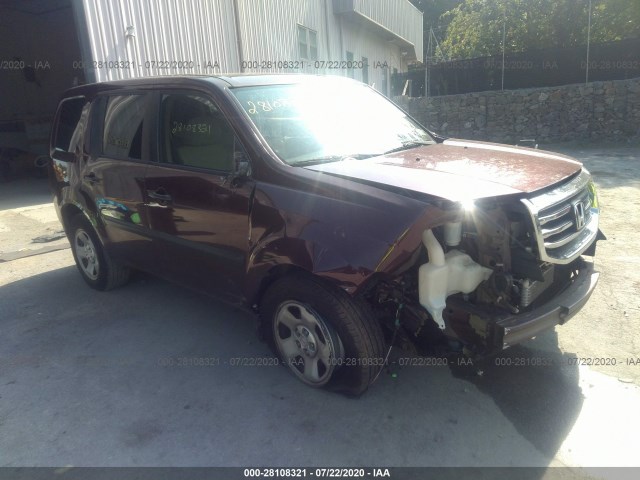 HONDA PILOT 2013 5fnyf4h25db079039