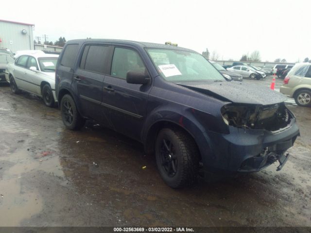 HONDA PILOT 2013 5fnyf4h25db082975