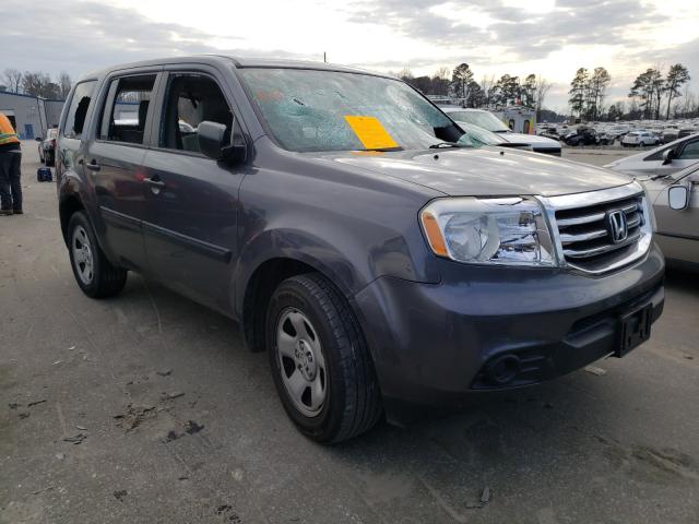 HONDA PILOT LX 2014 5fnyf4h25eb056457