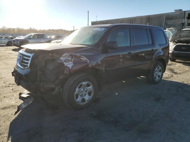 HONDA PILOT LX 2013 5fnyf4h26db016094