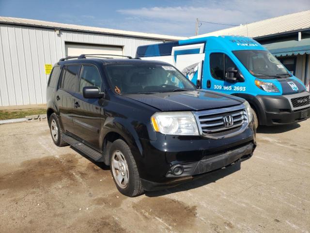 HONDA PILOT LX 2013 5fnyf4h26db023742