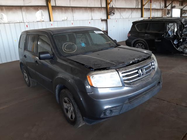 HONDA PILOT LX 2013 5fnyf4h26db034661