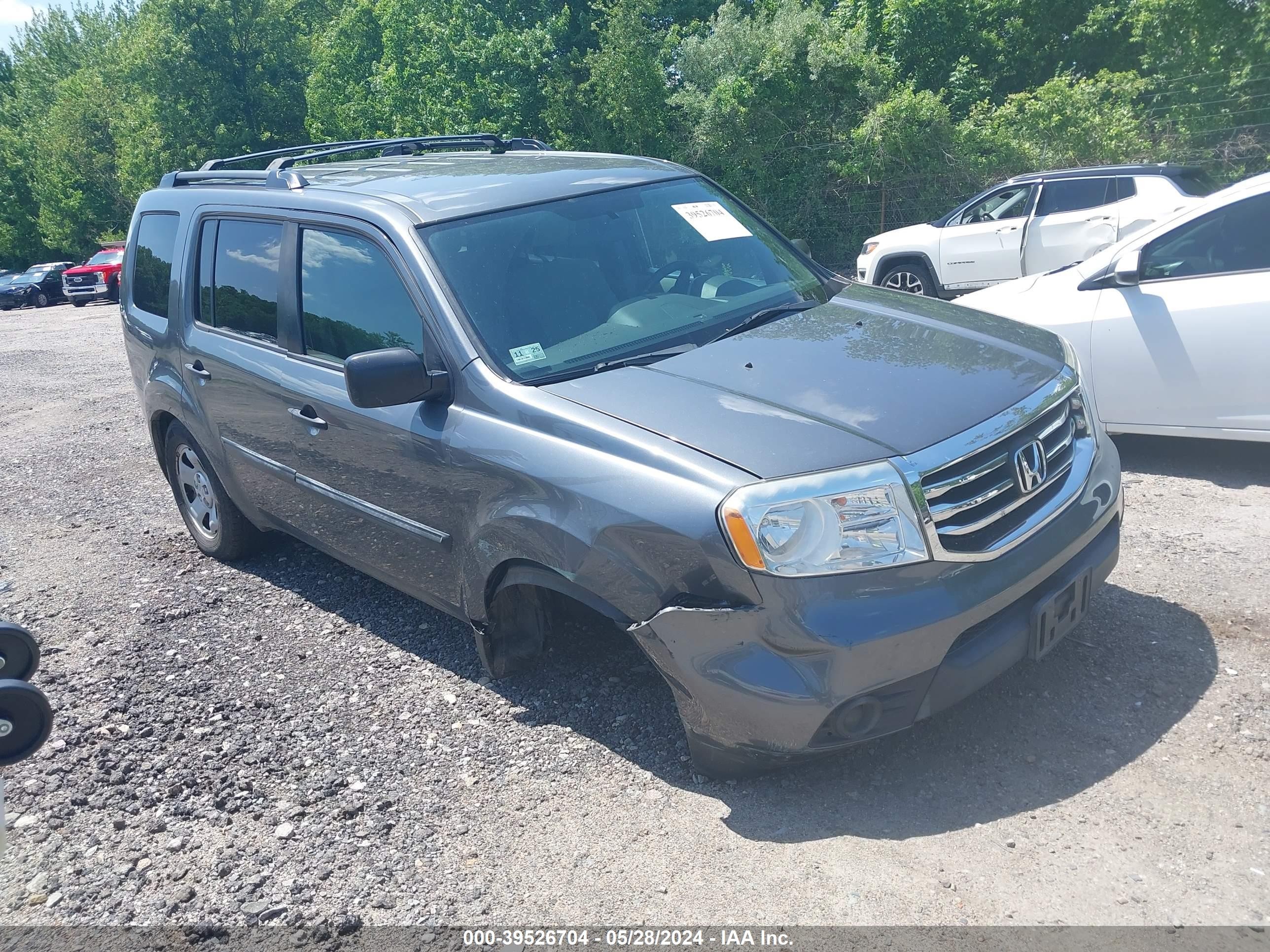 HONDA PILOT 2013 5fnyf4h26db069667