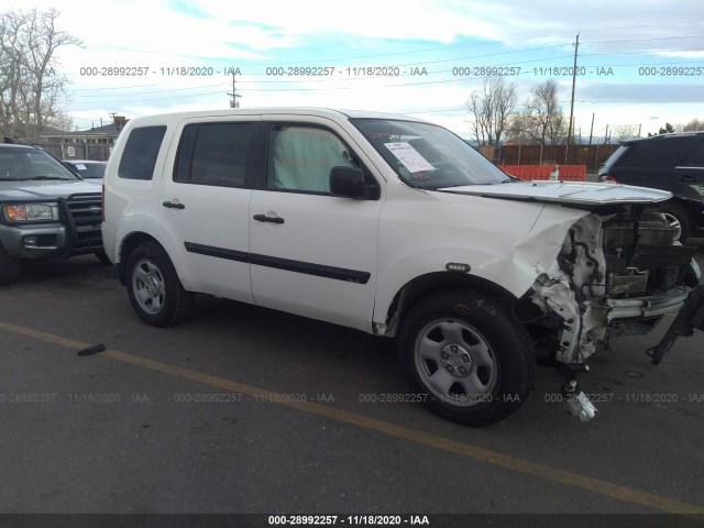 HONDA PILOT 2013 5fnyf4h26db070804