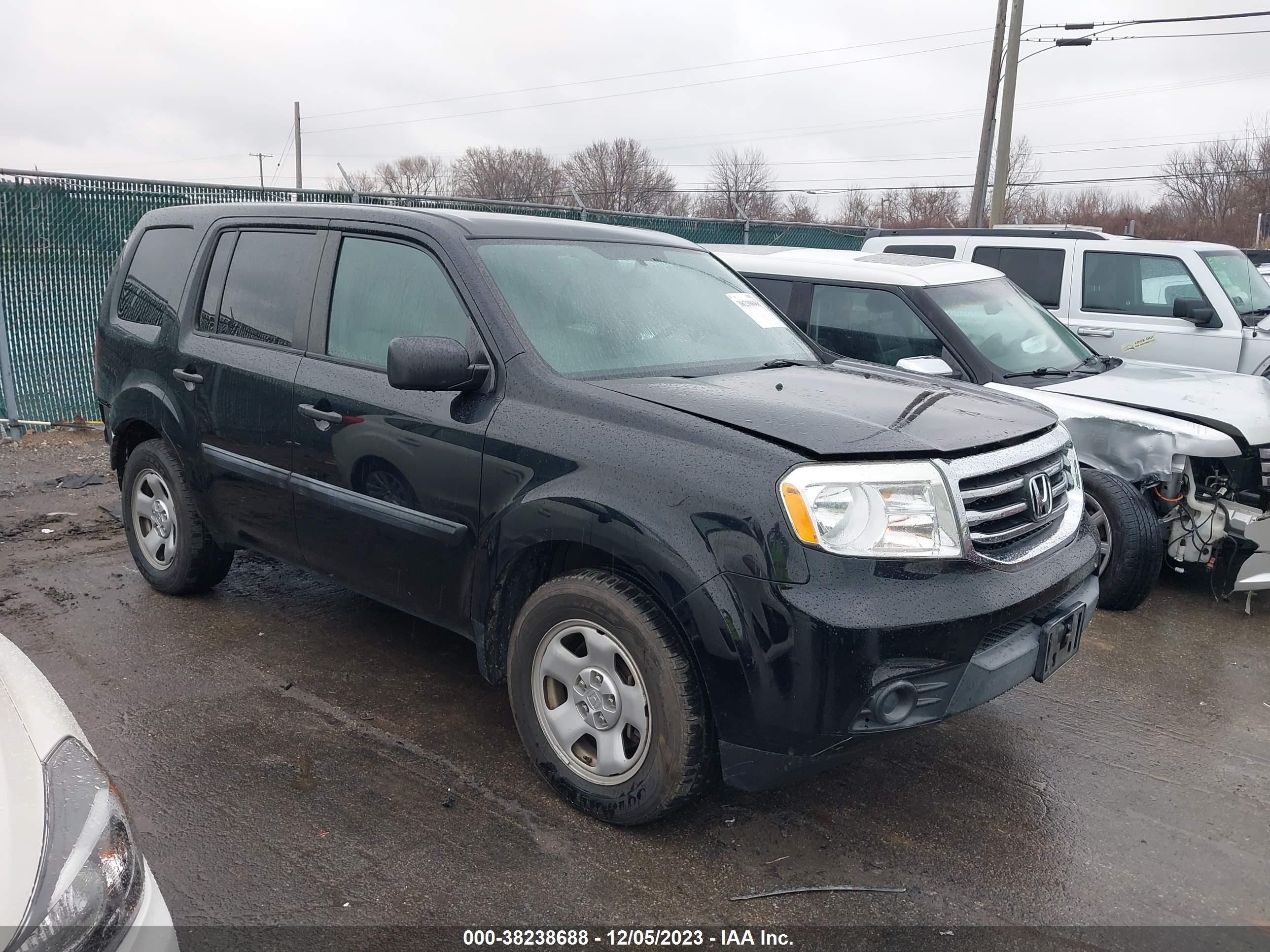 HONDA PILOT 2013 5fnyf4h26db084119