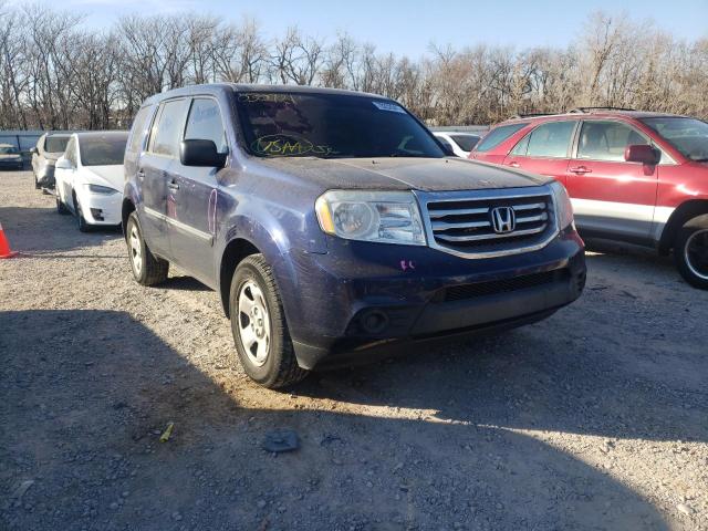 HONDA PILOT LX 2014 5fnyf4h26eb030921