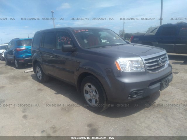 HONDA PILOT 2015 5fnyf4h26fb025462