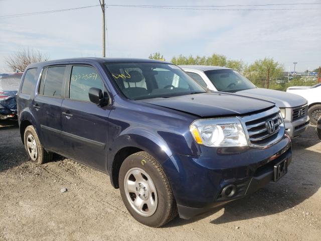 HONDA PILOT LX 2013 5fnyf4h27db006688