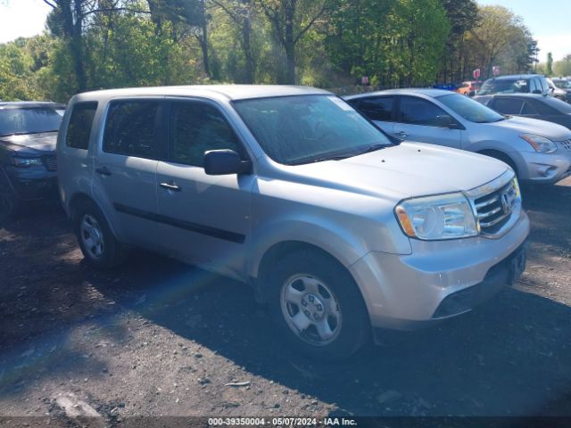 HONDA PILOT 2013 5fnyf4h27db020977