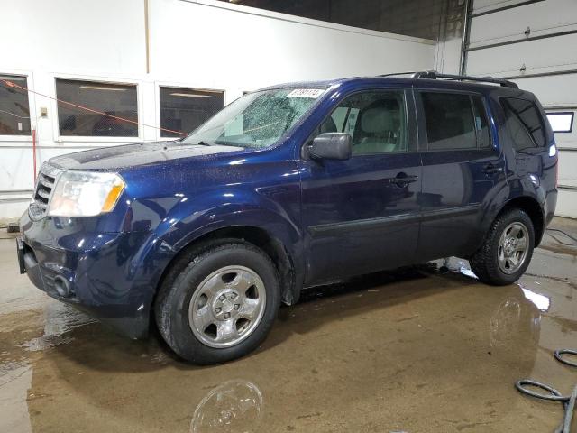 HONDA PILOT LX 2013 5fnyf4h27db024057