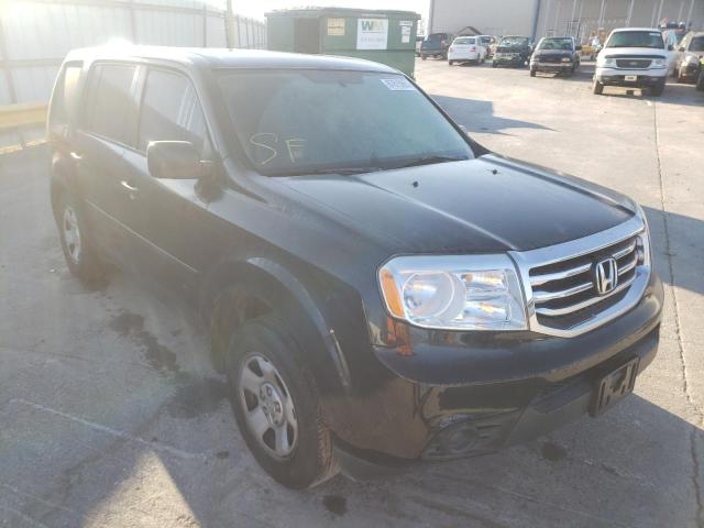 HONDA PILOT LX 2013 5fnyf4h27db024611