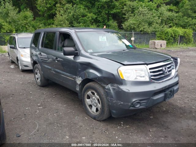 HONDA PILOT 2013 5fnyf4h27db029775