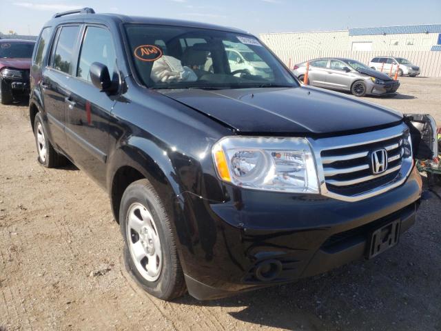 HONDA PILOT LX 2013 5fnyf4h27db036242