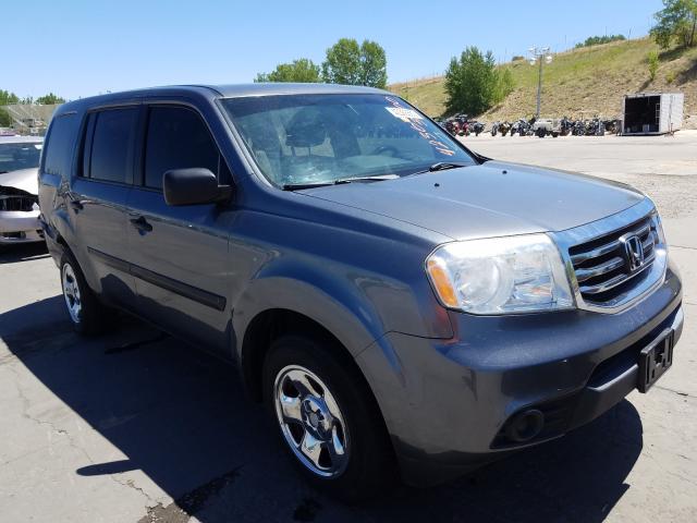 HONDA PILOT LX 2013 5fnyf4h27db043336