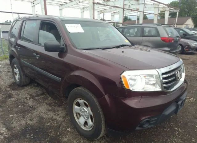 HONDA PILOT 2013 5fnyf4h27db068124