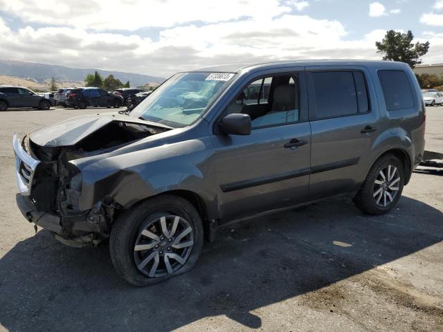 HONDA PILOT LX 2013 5fnyf4h27db074151