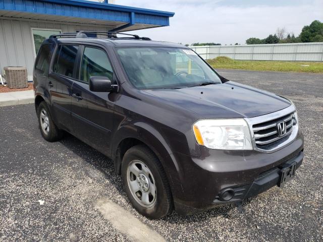 HONDA PILOT LX 2013 5fnyf4h27db083724