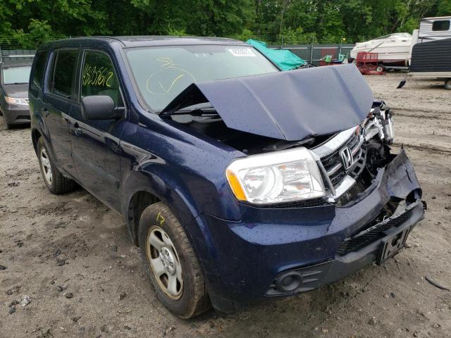 HONDA PILOT LX 2014 5fnyf4h27eb043418