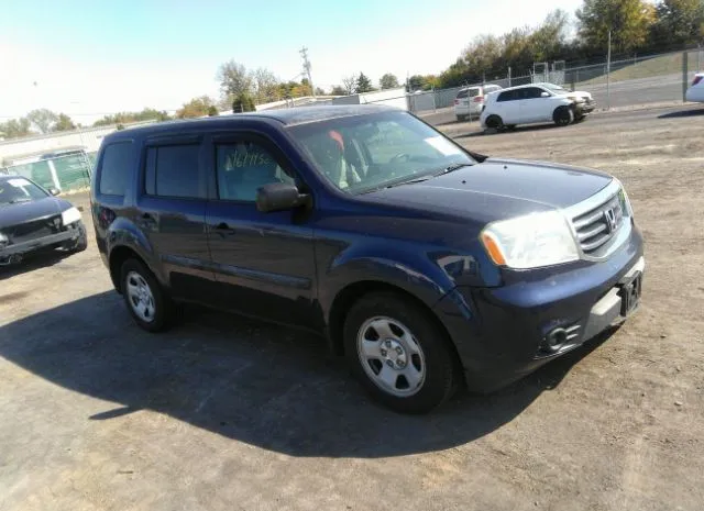 HONDA PILOT 2014 5fnyf4h27eb050319