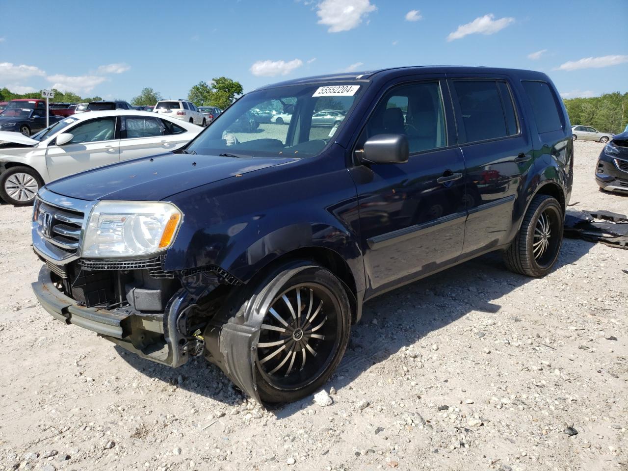 HONDA PILOT 2014 5fnyf4h27eb050353