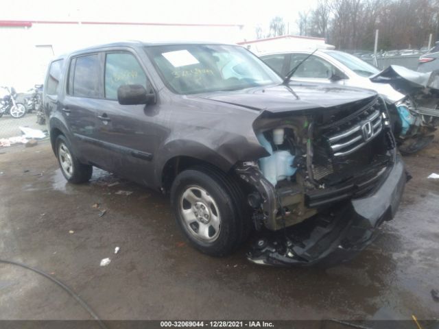 HONDA PILOT 2015 5fnyf4h27fb025678