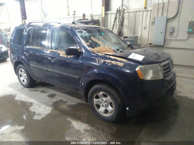 HONDA PILOT 2012 5fnyf4h28cb014099