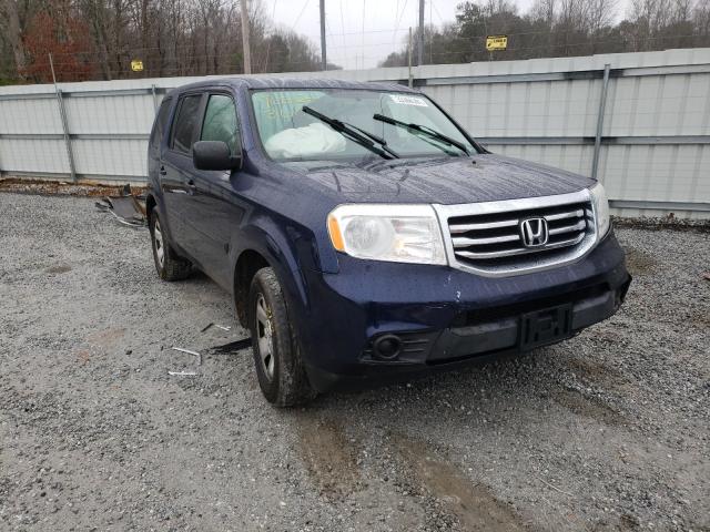 HONDA PILOT LX 2013 5fnyf4h28db028117