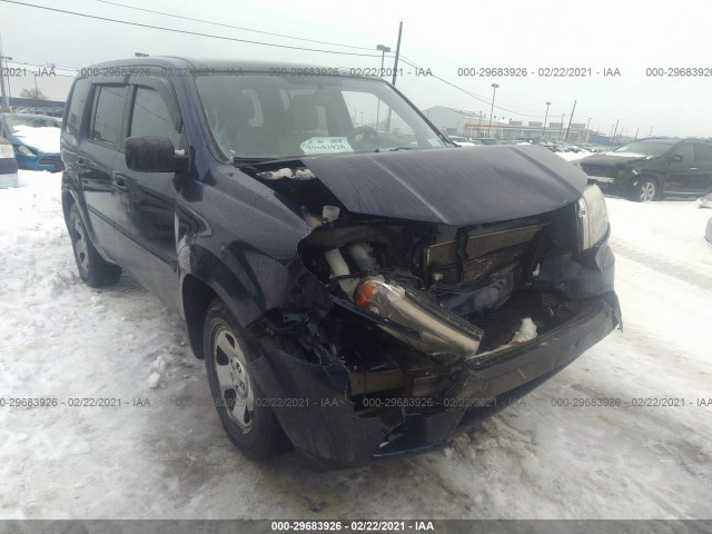 HONDA PILOT 2013 5fnyf4h28db033558