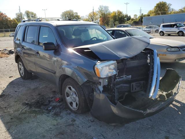 HONDA PILOT LX 2013 5fnyf4h28db076782