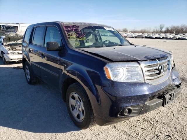 HONDA PILOT LX 2015 5fnyf4h28fb062125