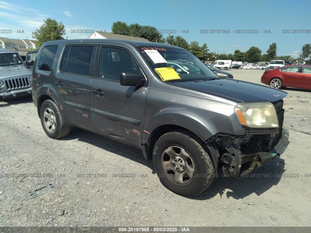 HONDA PILOT 2011 5fnyf4h29bb052701