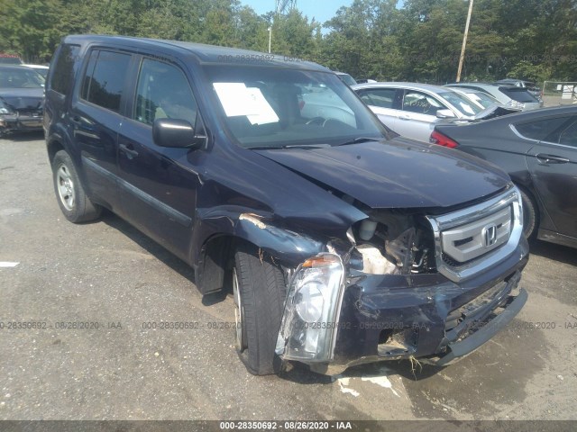 HONDA PILOT 2011 5fnyf4h29bb093734