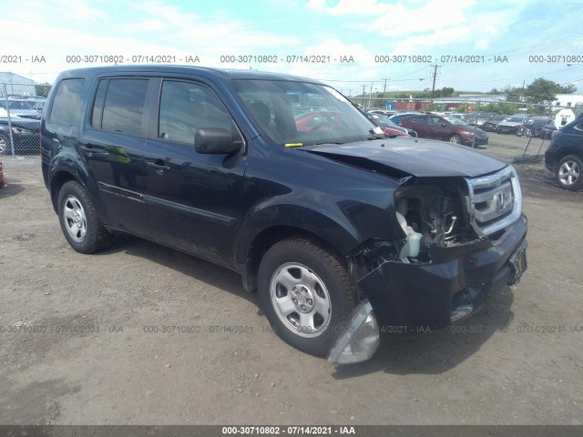 HONDA PILOT 2011 5fnyf4h29bb103534