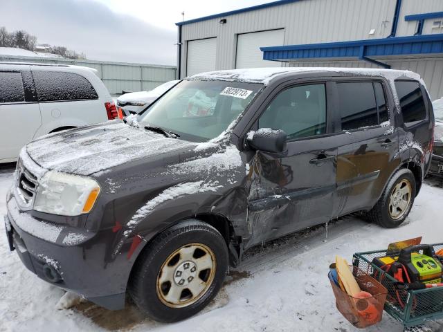 HONDA PILOT LX 2012 5fnyf4h29cb007548