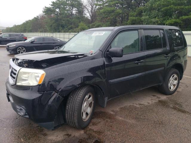 HONDA PILOT LX 2013 5fnyf4h29db028160