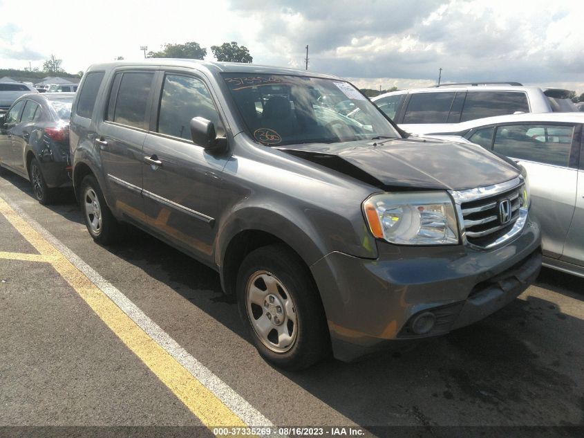 HONDA PILOT 2013 5fnyf4h29db048151