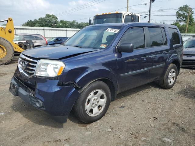 HONDA PILOT LX 2013 5fnyf4h29db081702