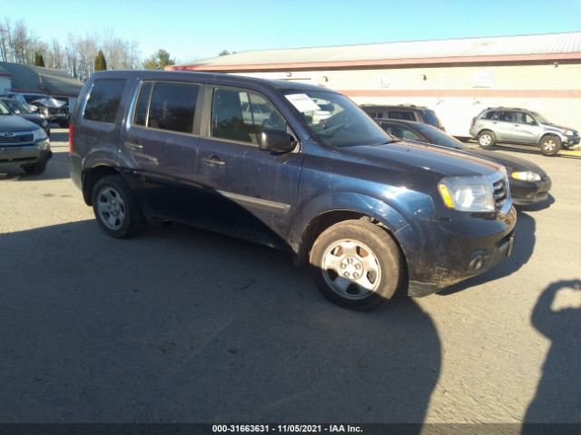 HONDA PILOT 2014 5fnyf4h29eb015037