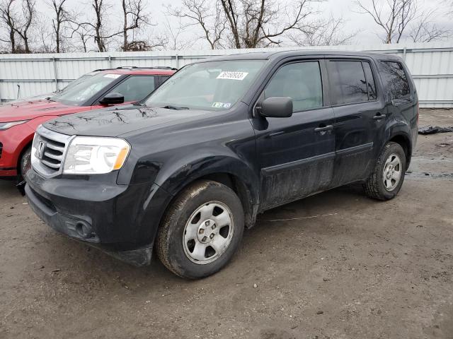 HONDA PILOT LX 2014 5fnyf4h29eb024384