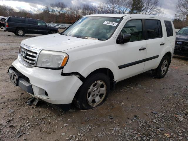 HONDA PILOT LX 2014 5fnyf4h29eb041136