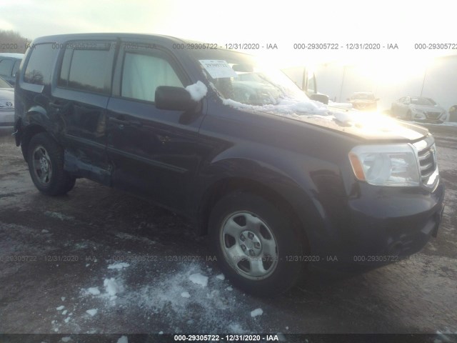 HONDA PILOT 2013 5fnyf4h2xdb008001