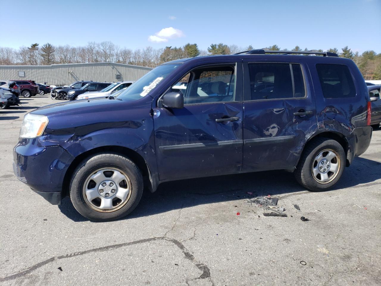 HONDA PILOT 2013 5fnyf4h2xdb075634